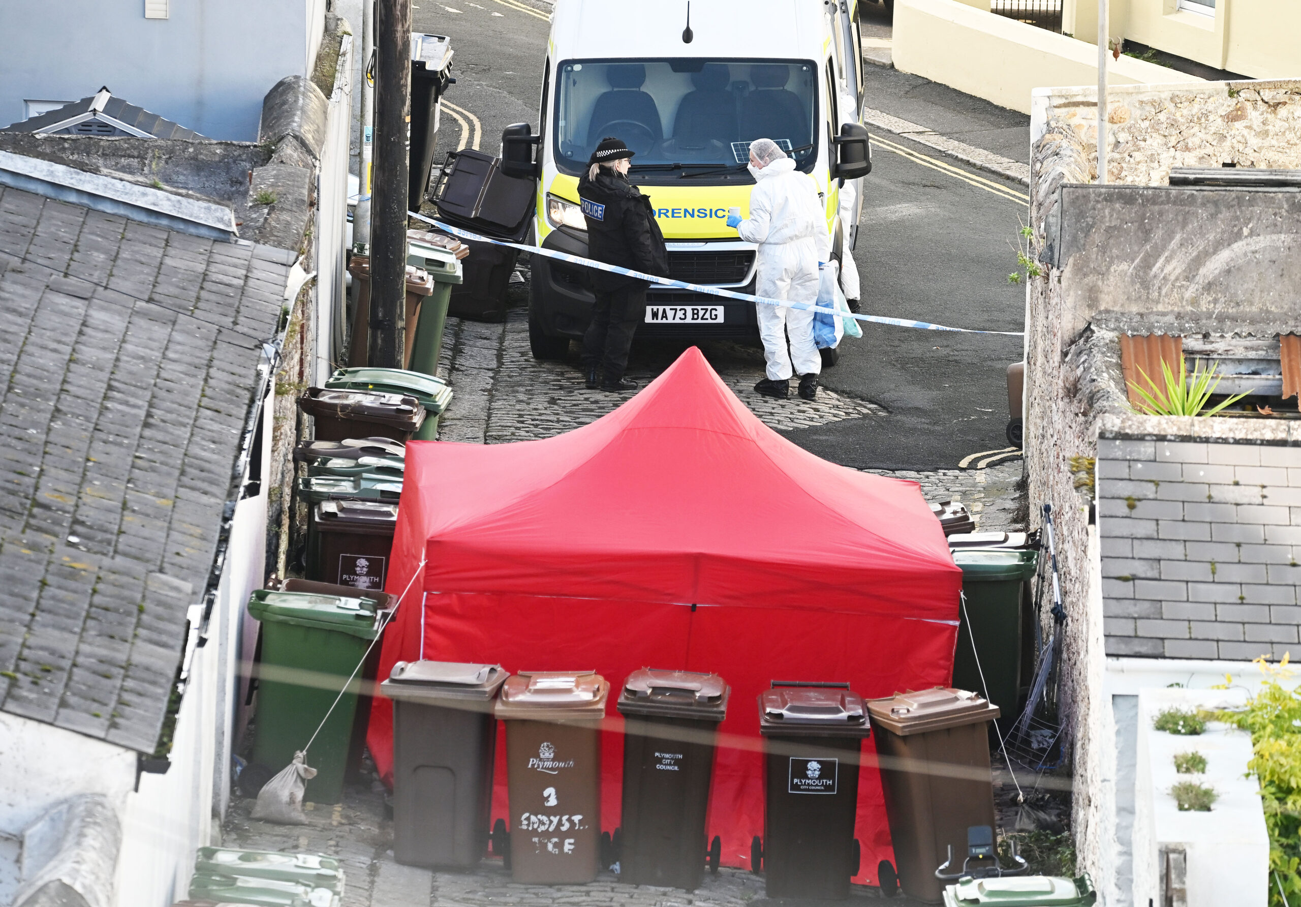 Man in his 30s arrested on suspicion of murder after man found partly ...